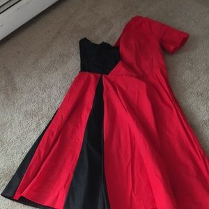 Xxl 1950 style flair skirt